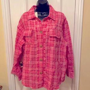 ANDTHEWHY Brand Blouse/Jacket Combo Size L